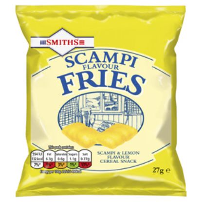 Picture of Scampi Fries Card Smiths 27g  x24